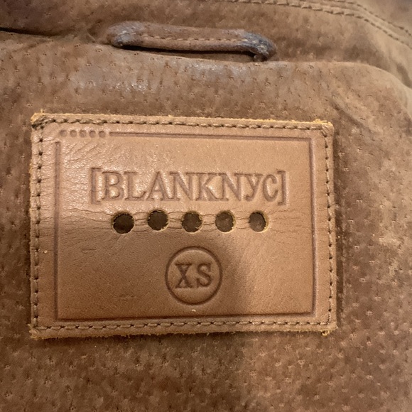 BLANKNYC Suede Moto Jacket Size XS‎ Coffee Bean Brown - Picture 11 of 12